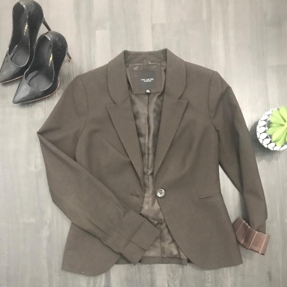 Skirt Suit. The Limited NEW. Brown